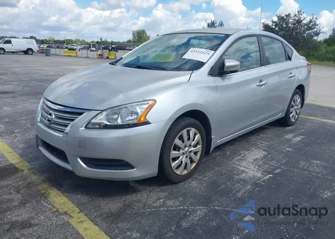 2015 Nissan Sentra Sv из США, поврежденный, VIN 3N1AB7AP5FY367996